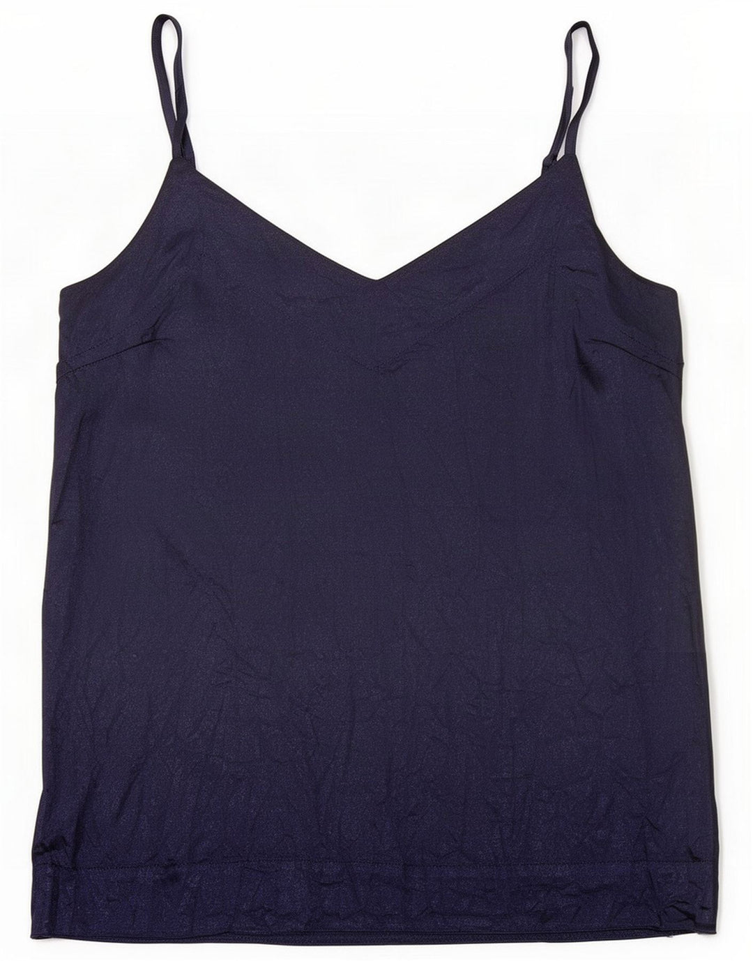 Warehouse Dame Cami Top UK 12 Medium Navy Blue