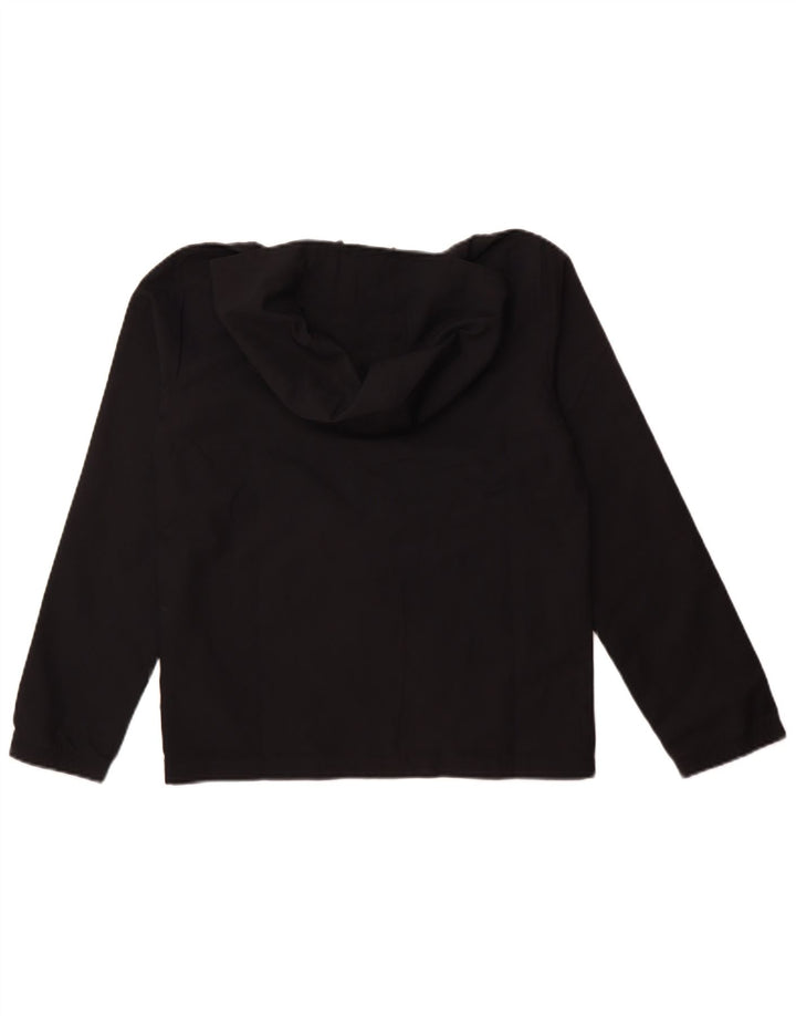 Under Armour drenge hætte regnjakke 11-12 år Stor sort farveblok