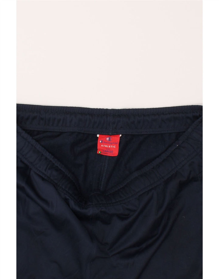 CHAMPION Mens Tracksuit Trousers Large Navy Blue Vintage Champion and Second-Hand Champion from Messina Hembry 