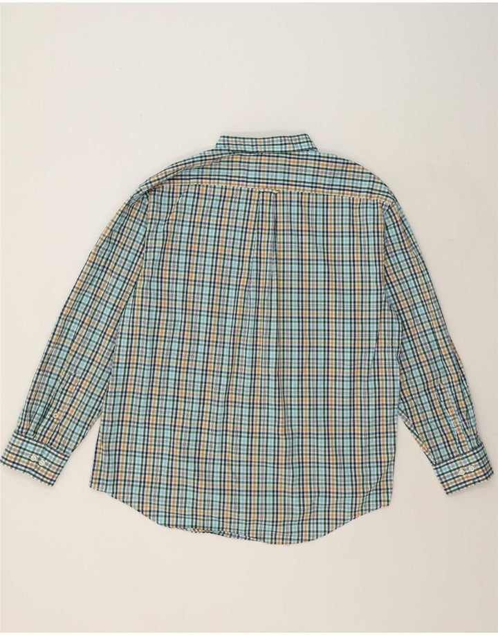 IZOD Mens Shirt XL Multicoloured Check Cotton Vintage Izod and Second-Hand Izod from Messina Hembry 