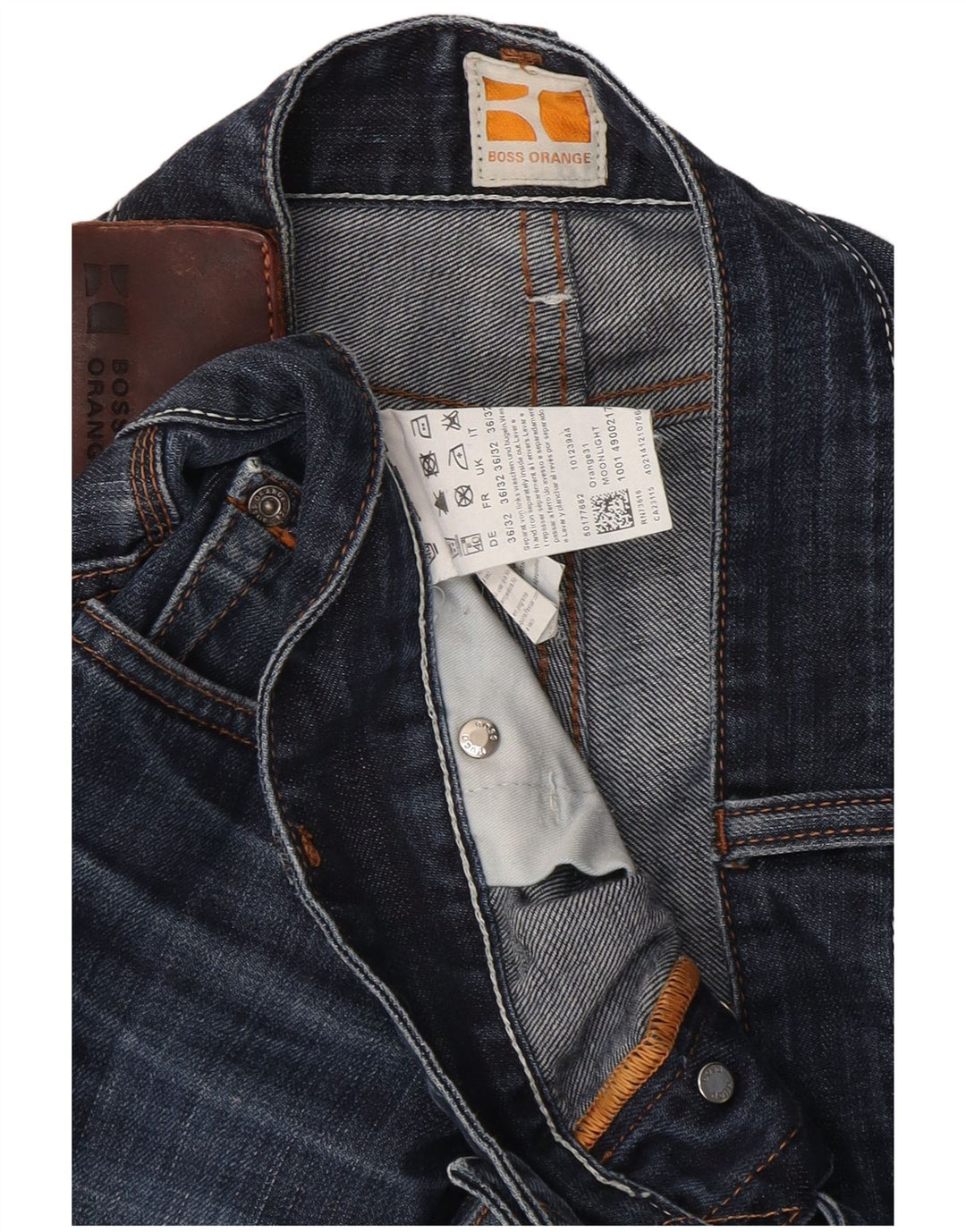 Hugo Boss Herre Denim Shorts W36 Large Blue