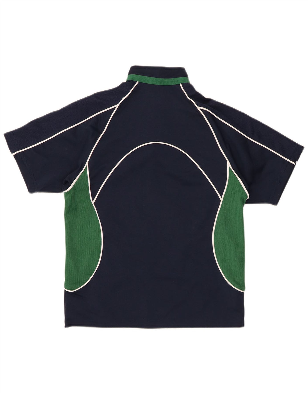 CANTERBURY drenge IRFU grafisk T-shirt top 7-8 år marineblå farveblok