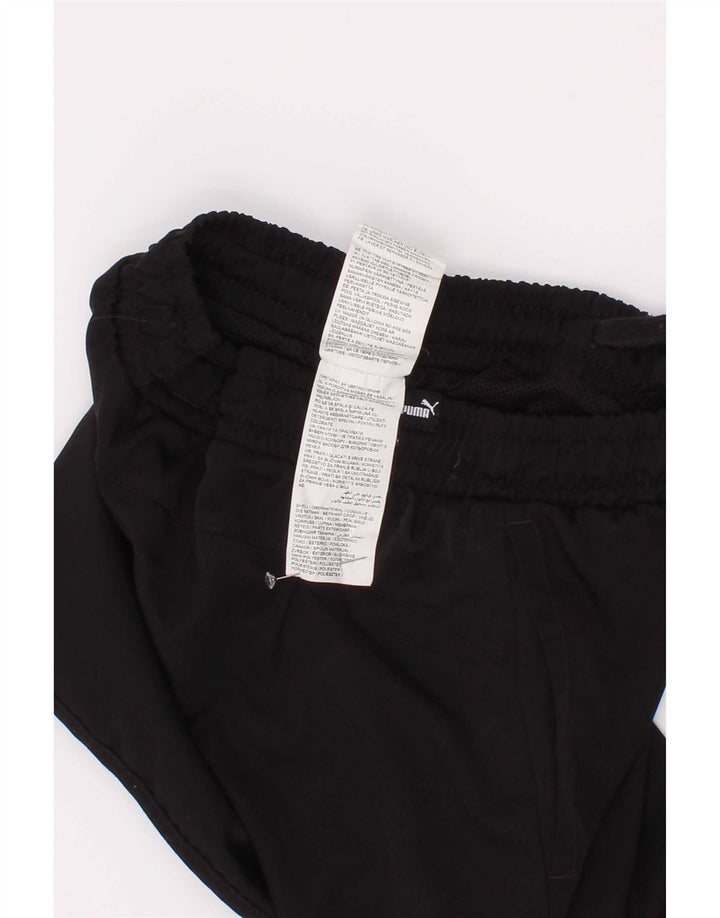 Puma Boys Sports Shorts 7-8 År Sort Polyester