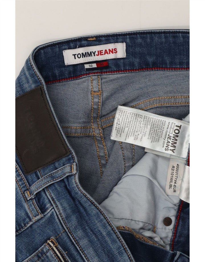 TOMMY HILFIGER Slim Jeans til mænd W32 L30 Blå Bomuld