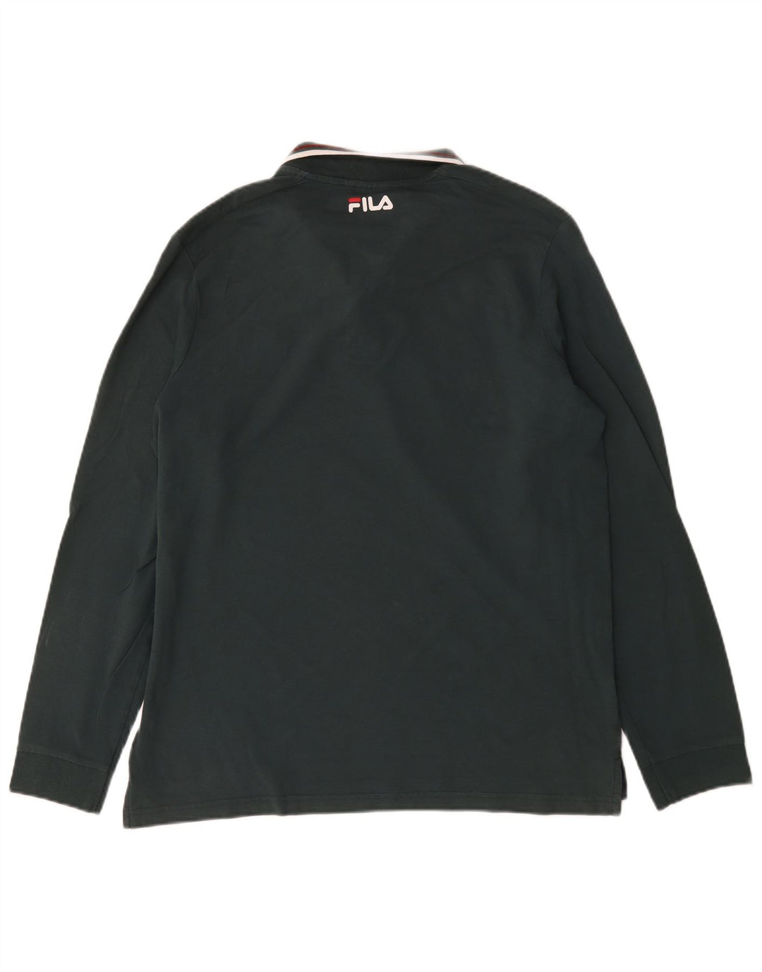 Fila Langærmet Polo Shirt til mænd XL Sort
