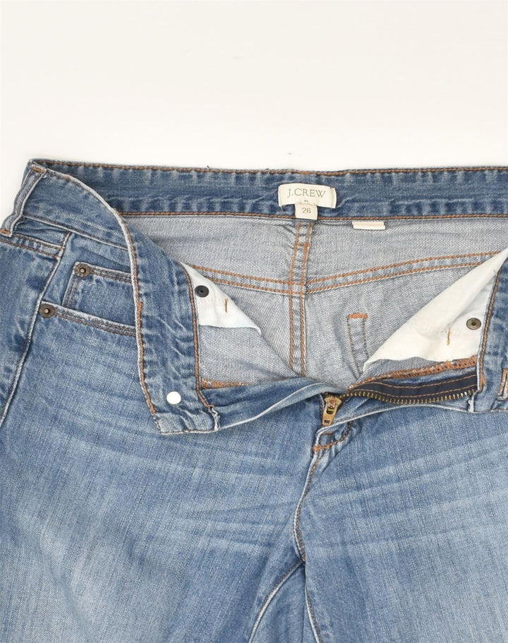 J. CREW Womens Straight Jeans W30 L27 Blue Cotton | Vintage J. Crew | Thrift | Second-Hand J. Crew | Used Clothing | Messina Hembry 