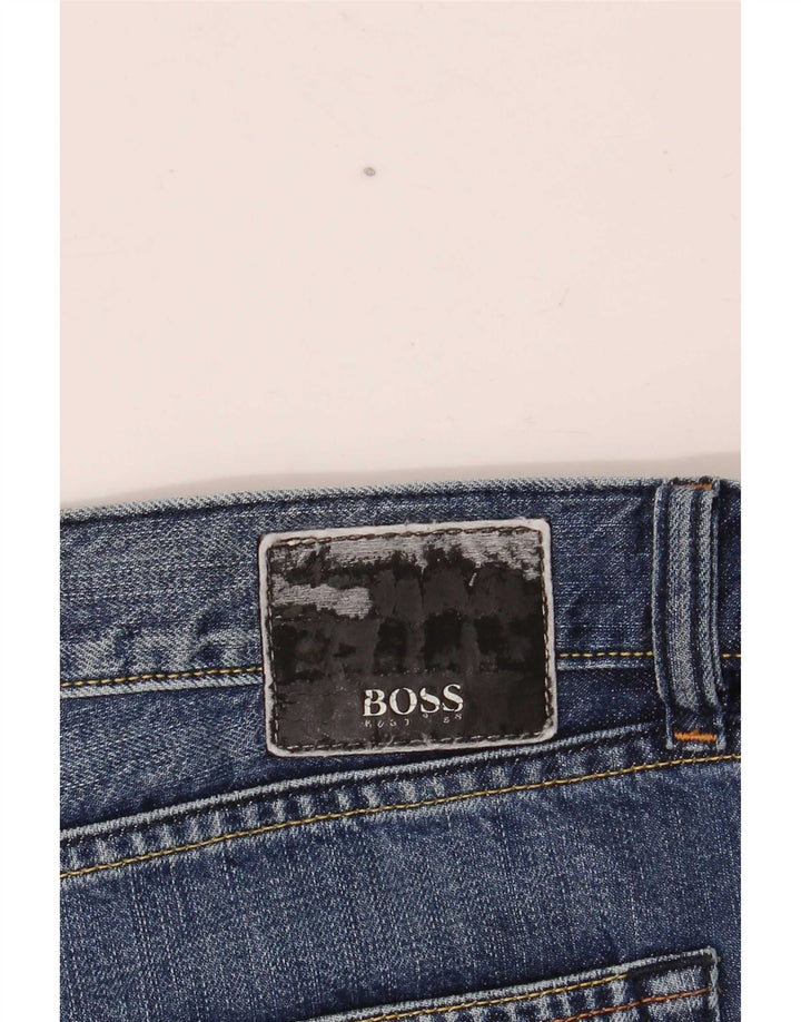 Hugo Boss Herre løse jeans W38 L30 Blå Bomuld