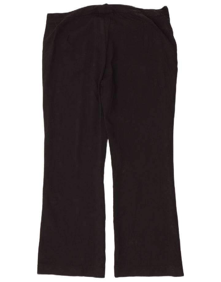 Zara Dame Bootcut Casual Bukser 2XL W38 L32 Sort