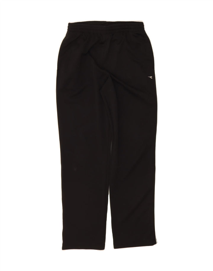 DIADORA Mens Tracksuit Trousers UK 36 Small  Black Polyester Vintage Diadora and Second-Hand Diadora from Messina Hembry 