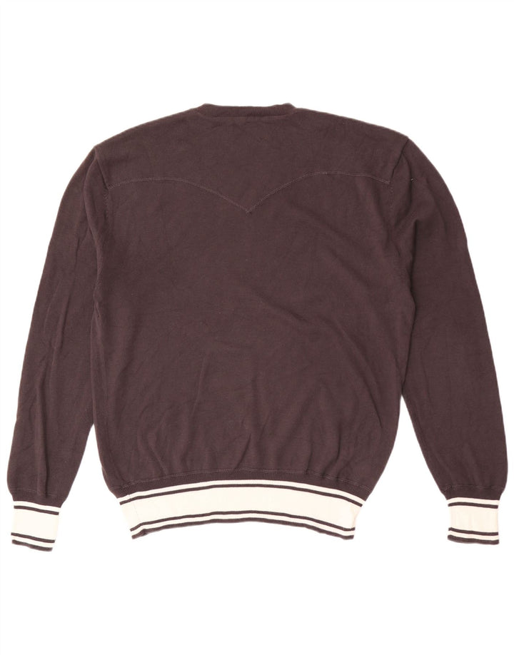 Levi's Herre sweater med rund hals XL brun bomuld