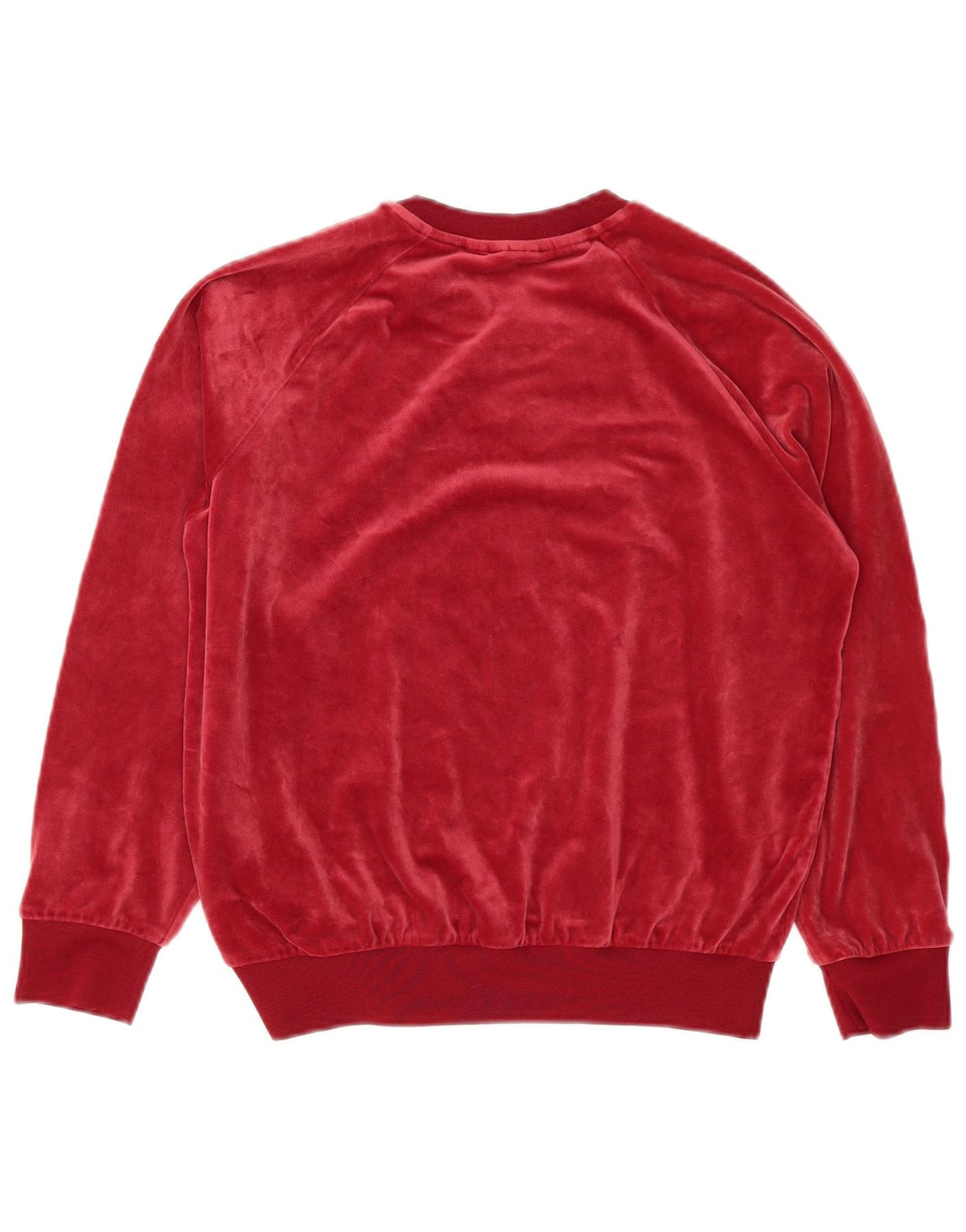 Adidas Pige Loose Fit Sweatshirt Jumper 12-13 År Burgundy Polyester
