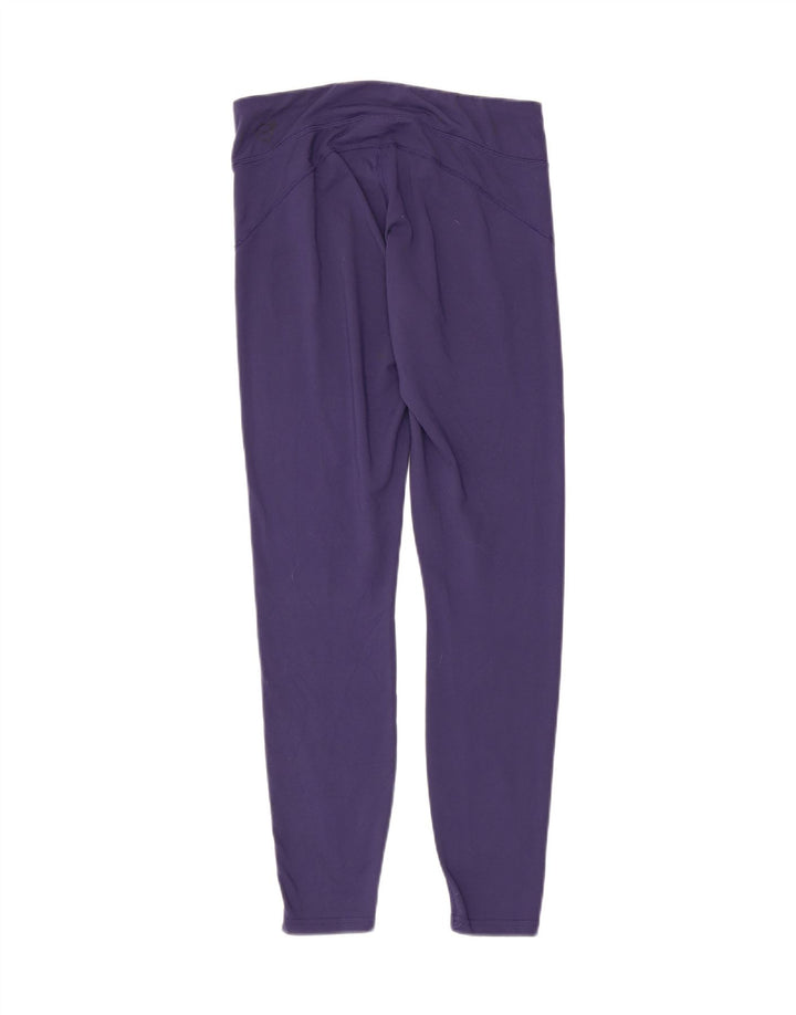 Puma Dame Leggings UK 12 Medium Lilla Polyester