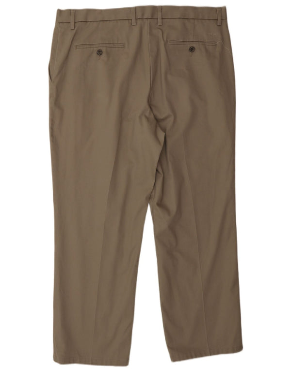 DOCKERS Herre Classic Fit Chino Bukser W38 L29 Beige Bomuld Classic