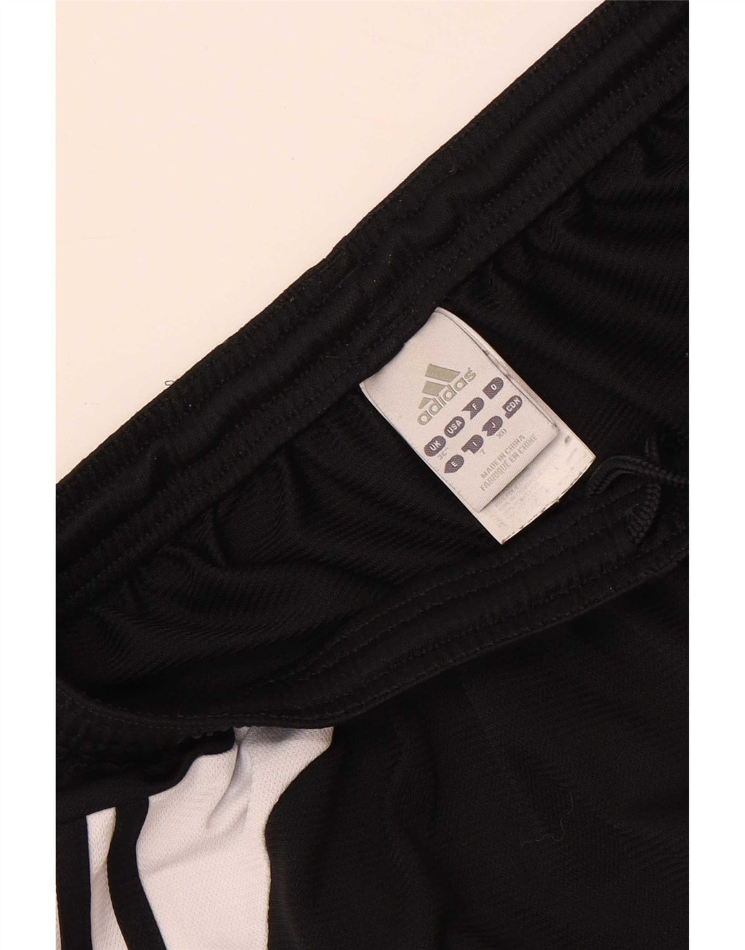 Adidas Herre Climalite Sport Shorts UK 36 Small Black Colourblock Polyester