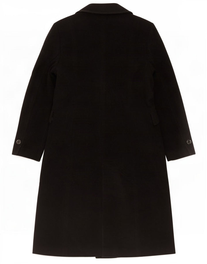 Zara Dame Overfrakke EU 40 Medium Sort Uld