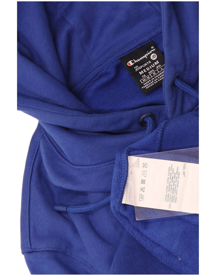 Champion Herre grafisk hættetrøje Jumper Medium Blue Bomuld