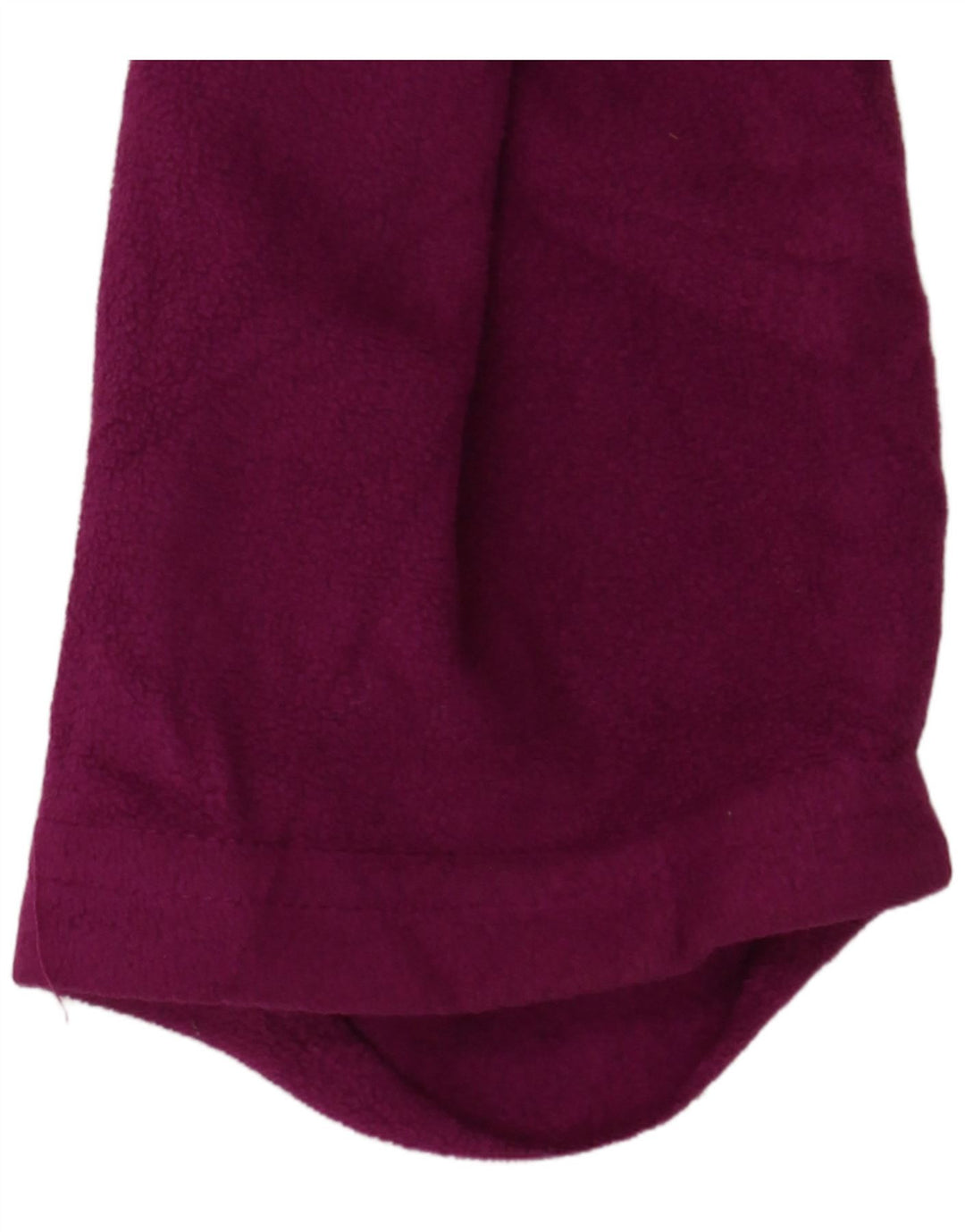 EDDIE BAUER Fleecetrøje med lynlås til kvinder UK 16 Stor lilla polyester