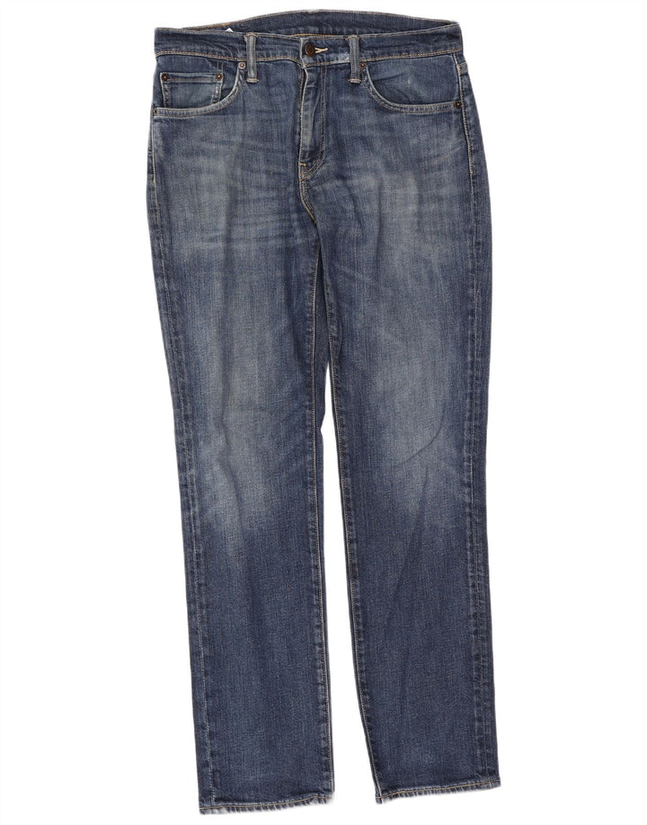 Levi's Herre 511 Slim Jeans W32 L32 Blå Bomuld