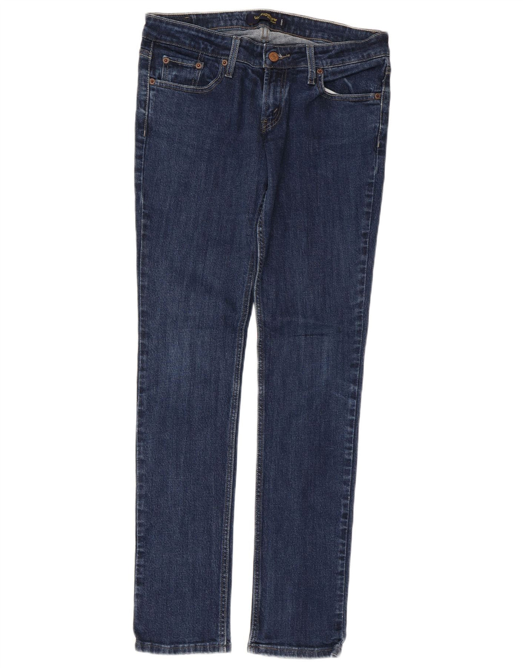 Levi's Dame 524 Super Low Skinny Jeans US 9 Medium W32 L31 Blå Bomuld
