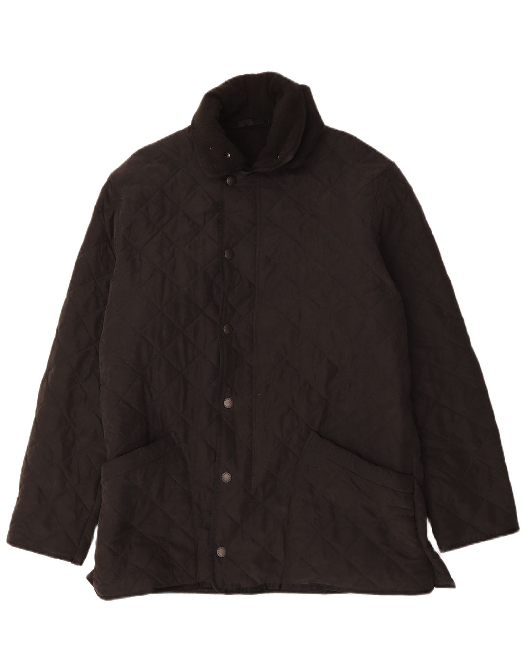 BARBOUR Herre quiltet jakke UK 40 Large Black