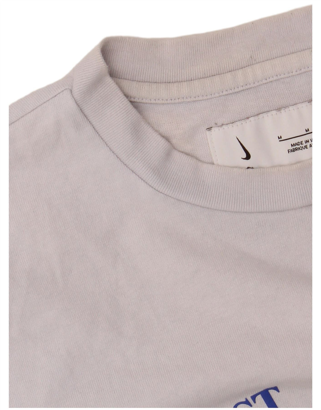 NIKE grafisk t-shirt til mænd, medium off white bomuld