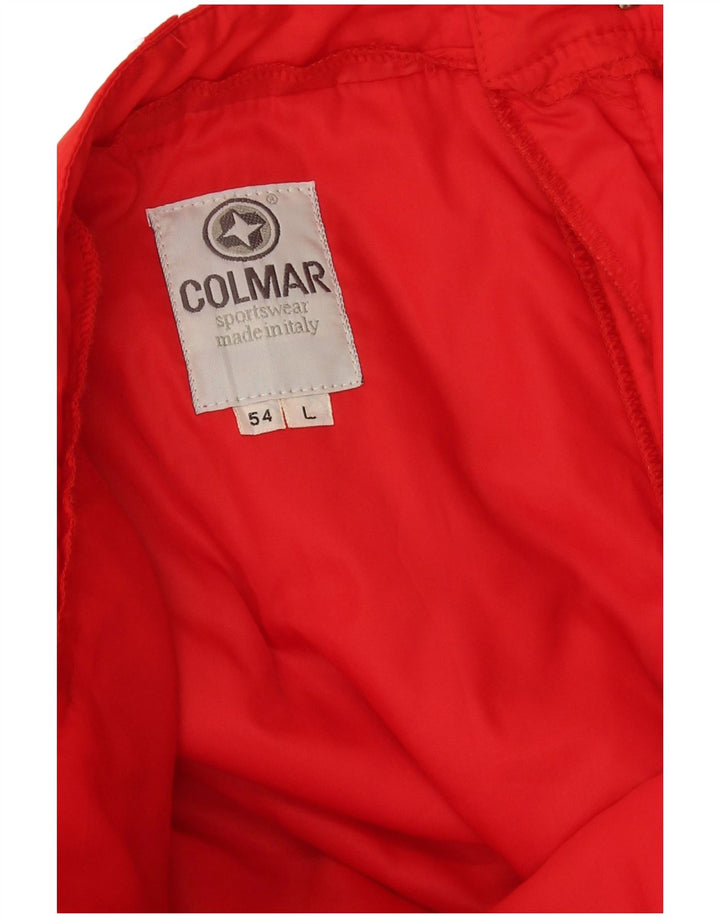 Colmar Herre Lige Windbreaker Bukser IT 54 Large W34 L29 Rød Polyamid
