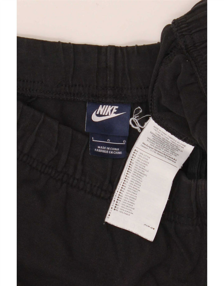 Nike sportsshorts til mænd, store sorte bomuld