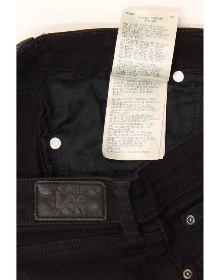 Lee Dame Marion Straight Jeans W31 L33 Sort Bomuld