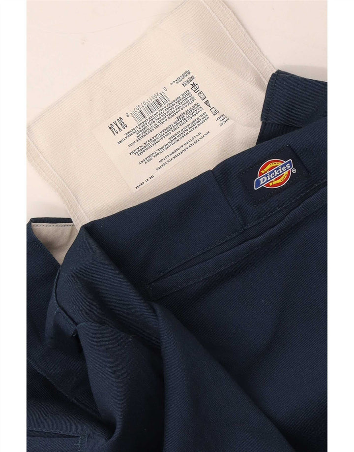 Dickies Straight Chino-bukser til mænd W38 L34 Marineblå polyester