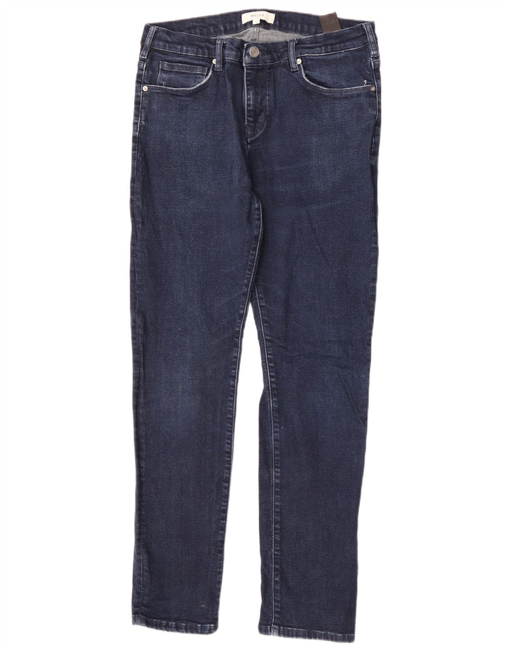 Reiss Slim Jeans til mænd W34 L30 Marineblå bomuld