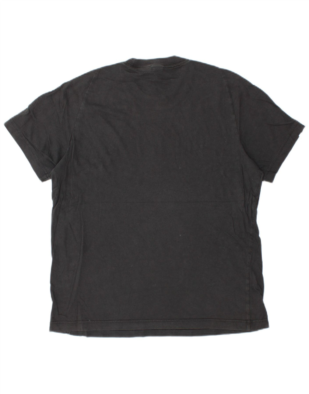 Adidas Herre T-Shirt Top Medium Sort Bomuld