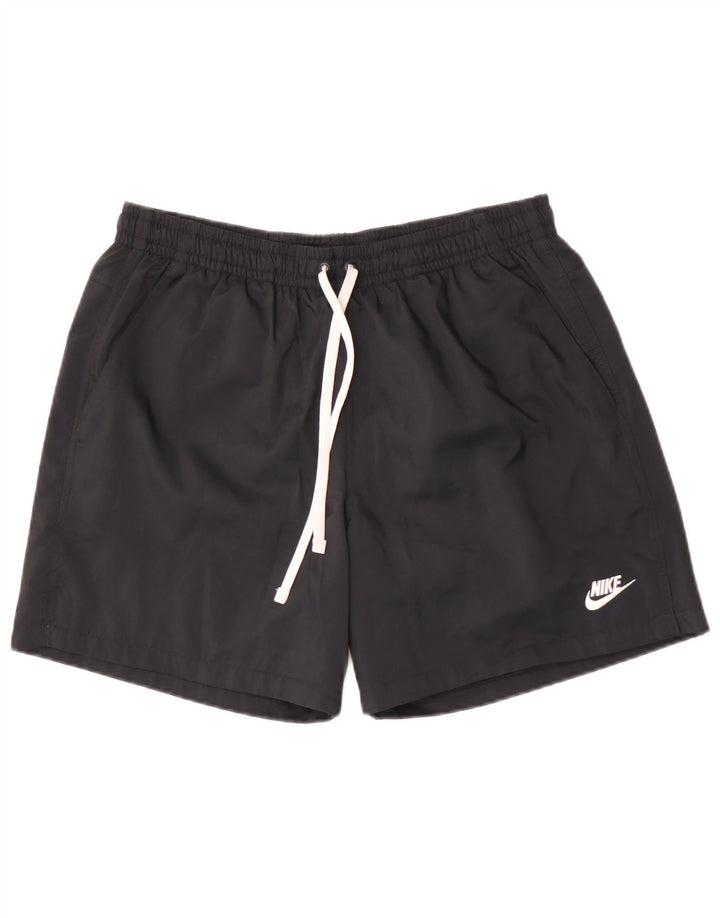 Nike Sportsshorts til mænd, store sorte polyester
