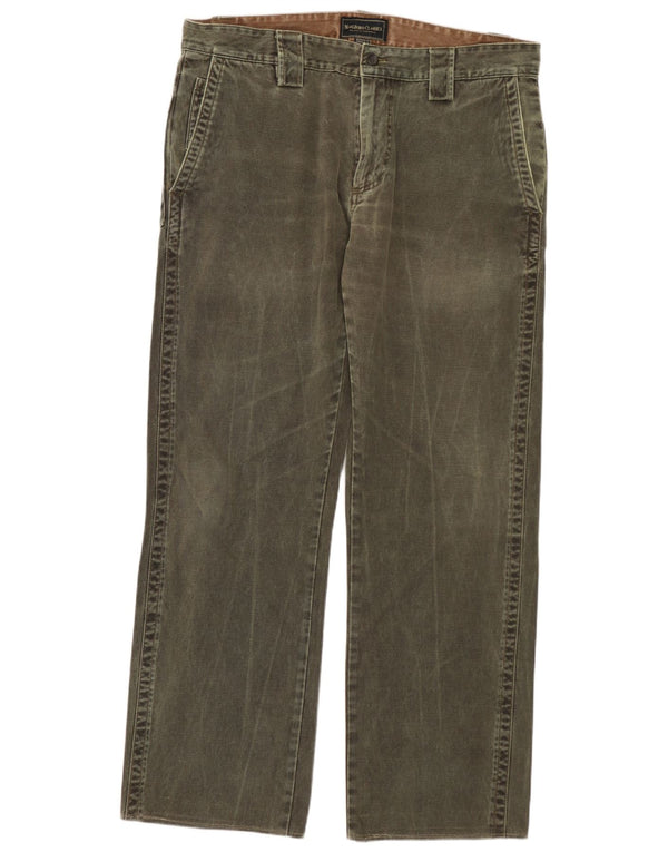 Marlboro Classics Herre Lige Chinobukser EU 52 XL W34 L29 Khaki