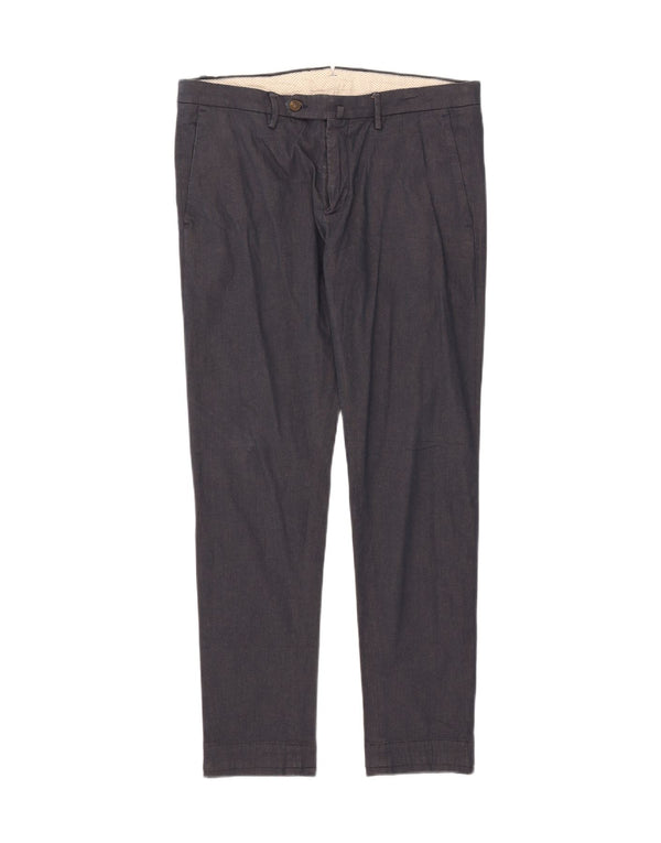 SIVIGLIA Slim Suit Bukser til mænd W34 L29 Marineblå