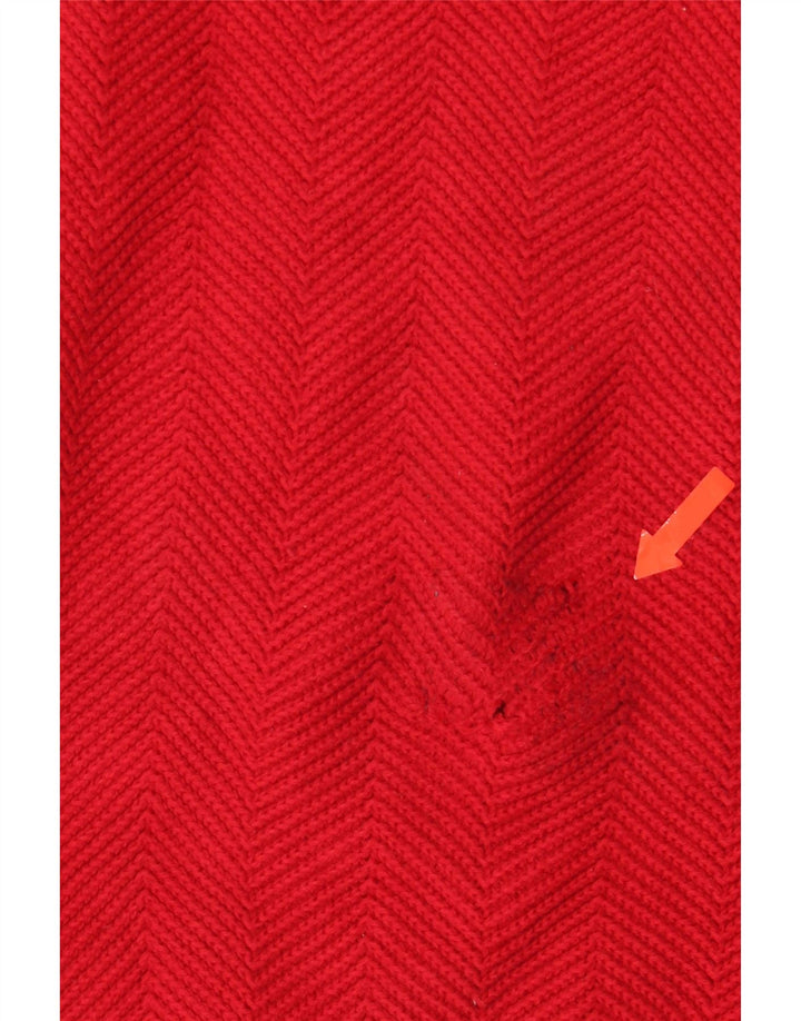 CHAPS Mens Crew Neck Jumper Sweater XL Red Cotton Vintage Chaps and Second-Hand Chaps from Messina Hembry 