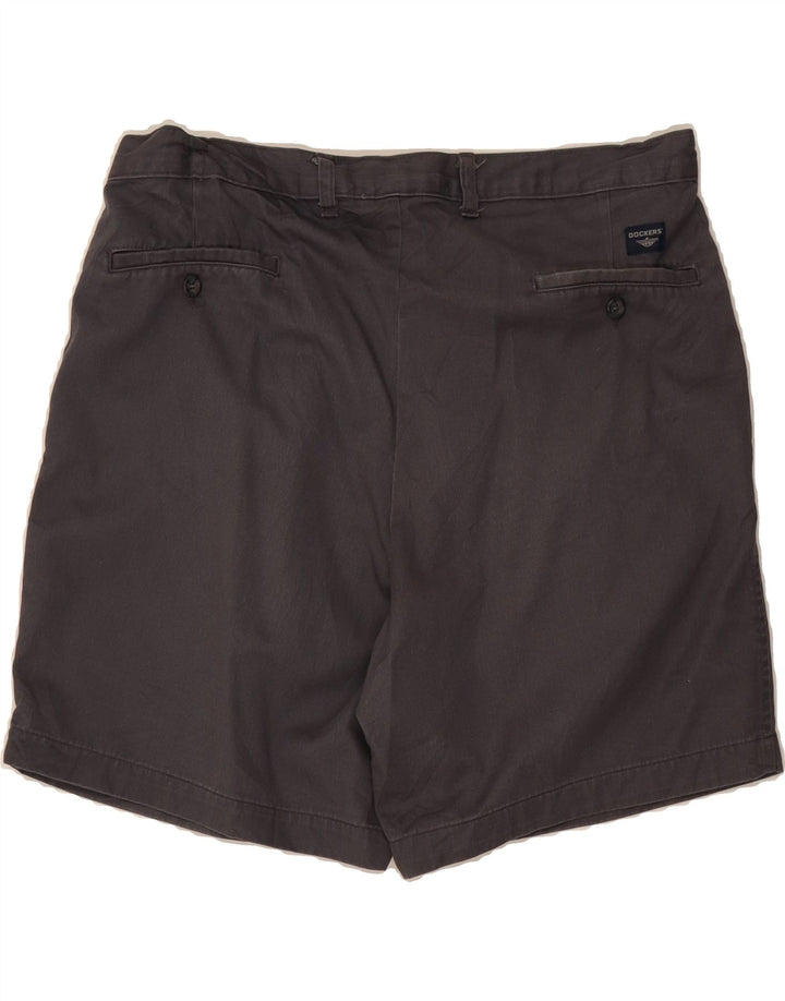 DOCKERS Mens Chino Shorts W36 Large Grey Cotton Vintage Dockers and Second-Hand Dockers from Messina Hembry 
