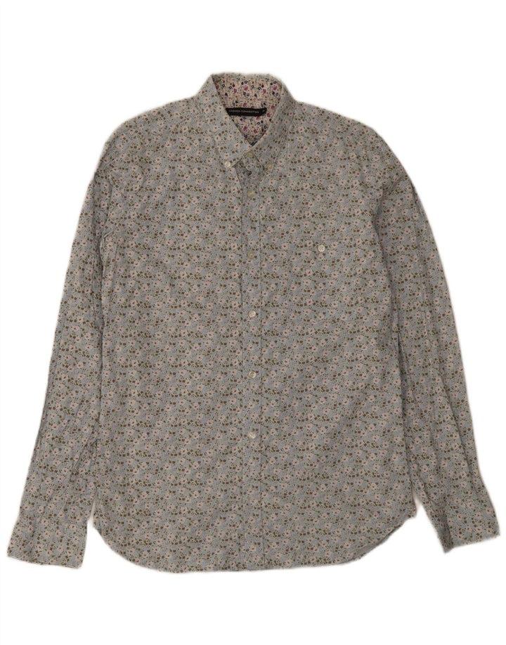 French Connection Herreskjorte Medium Blue Floral
