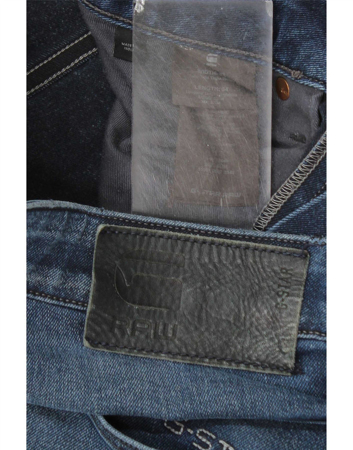 G-Star Raw Herre 3301 Slim Jeans W32 L34 Blå Bomuld