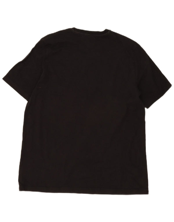 Adidas Herre T-Shirt Top XL Sort Bomuld