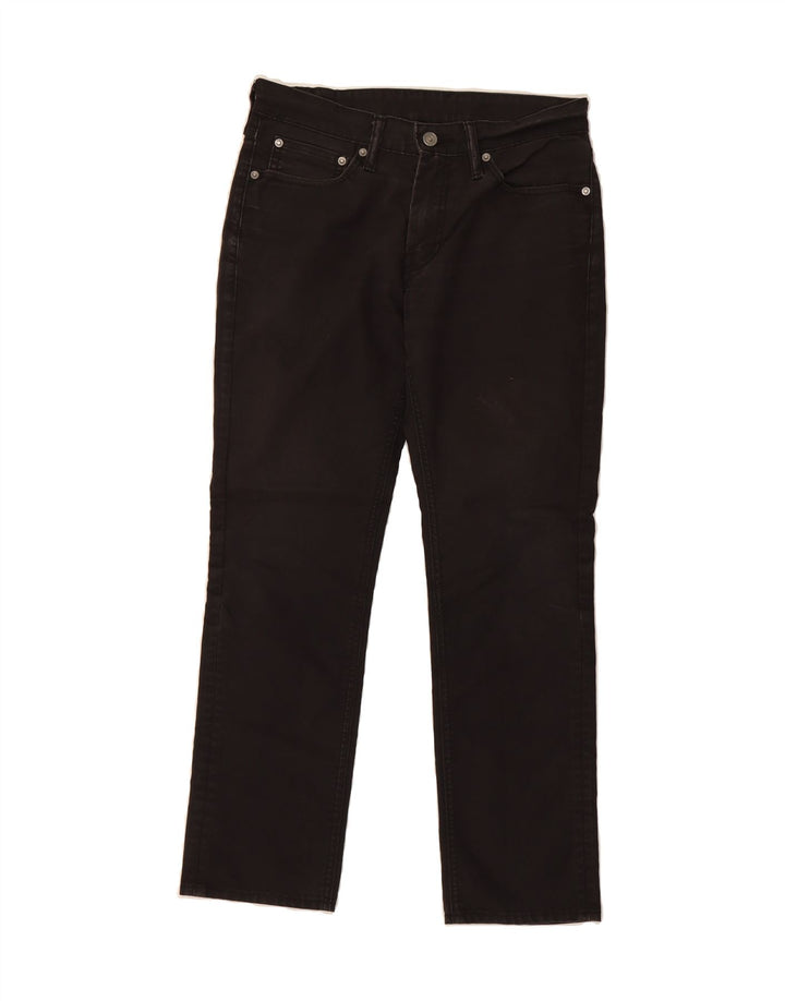 LEVI'S Mens Straight Jeans W31 L27 Black Cotton Vintage Levi's and Second-Hand Levi's from Messina Hembry 
