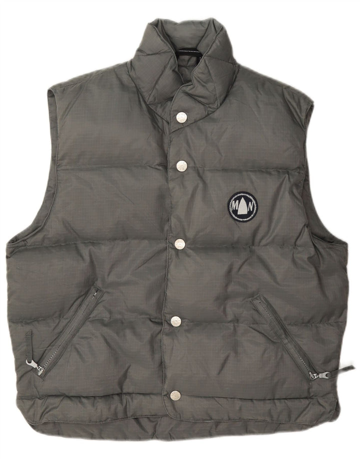 Murphy & Nye Herre polstret Gilet UK 34 XS Grå Polyamid
