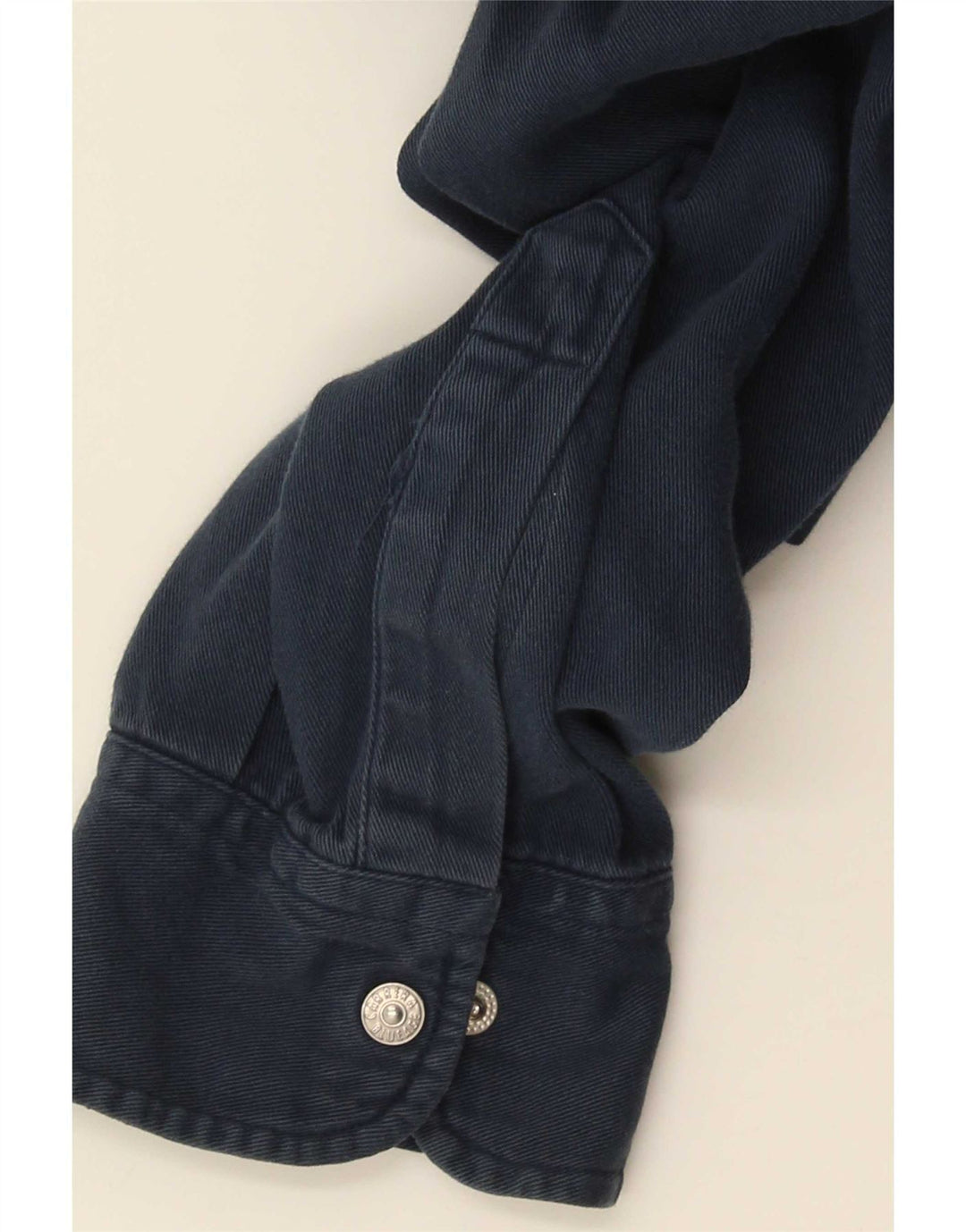 Carrera Denimskjorte til mænd Størrelse 39/40 Mellem marineblå bomuld