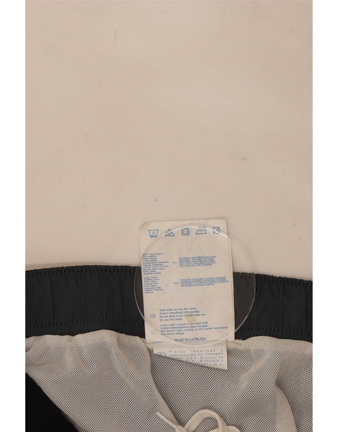 Champion Herre svømmeshorts XL Sort polyester