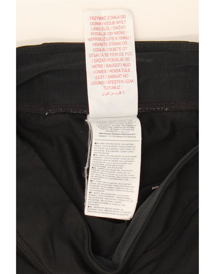 Nike Girls Dri Fit Leggings 12-13 år Stor sort polyester