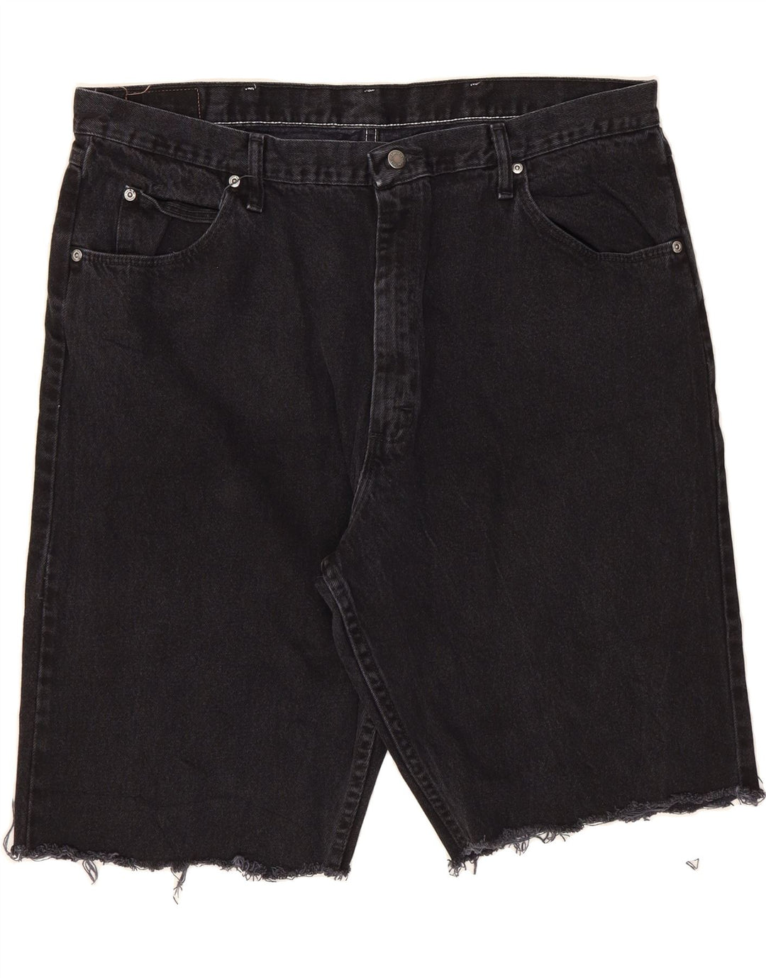 WRANGLER Mens Denim Shorts W42 2XL Black Cotton Vintage Wrangler and Second-Hand Wrangler from Messina Hembry 