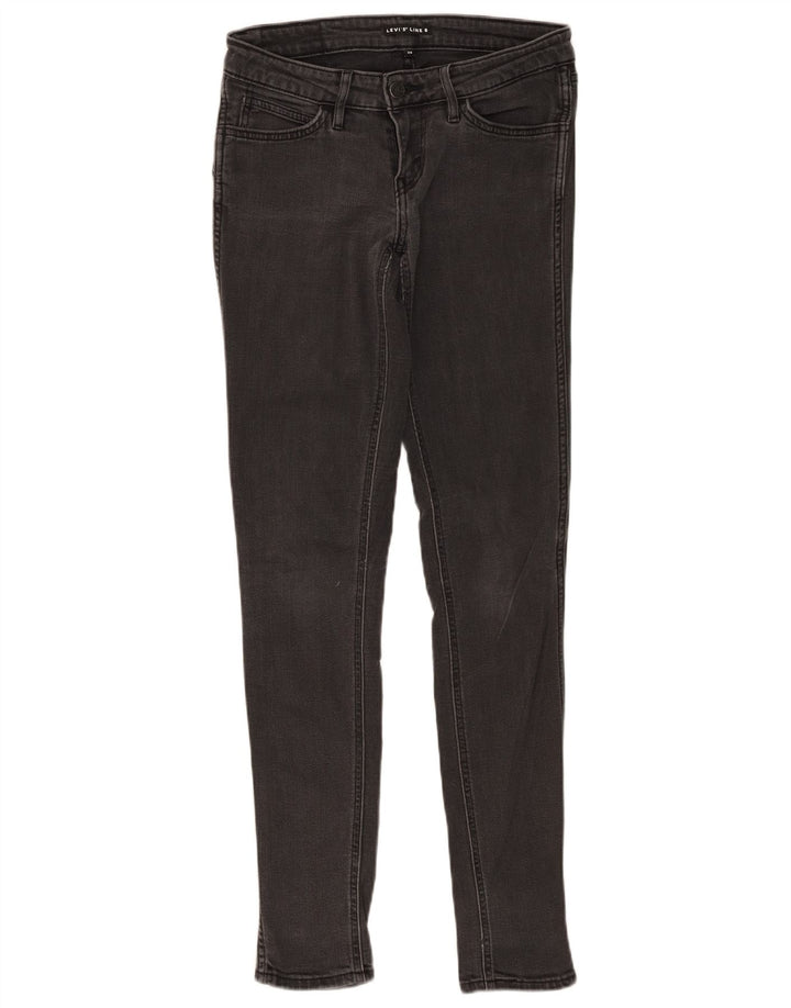 Levi's Womens Line 8 Skinny Jeans W28 L32 Grå