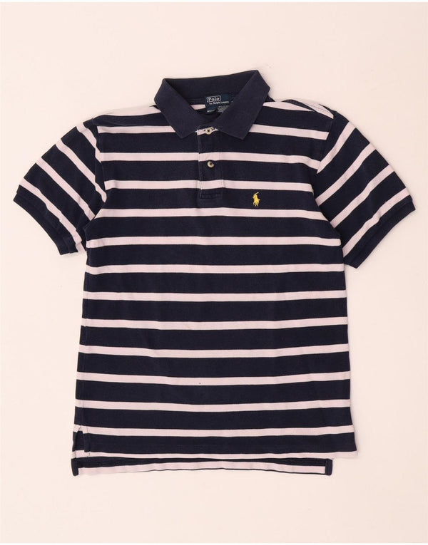 Polo Ralph Lauren drenge polo skjorte 12-13 år medium marineblå stribet