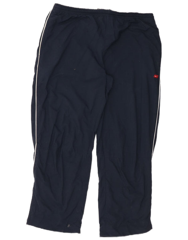 Nike Træningsdragtsbukser til mænd UK 45/47 XL Navy Blue Nylon Sports