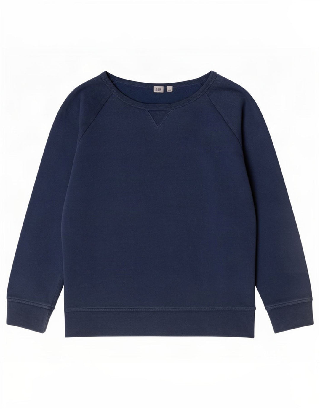 Gap Dame Sweatshirt Jumper UK 14 Medium Blue Cotton