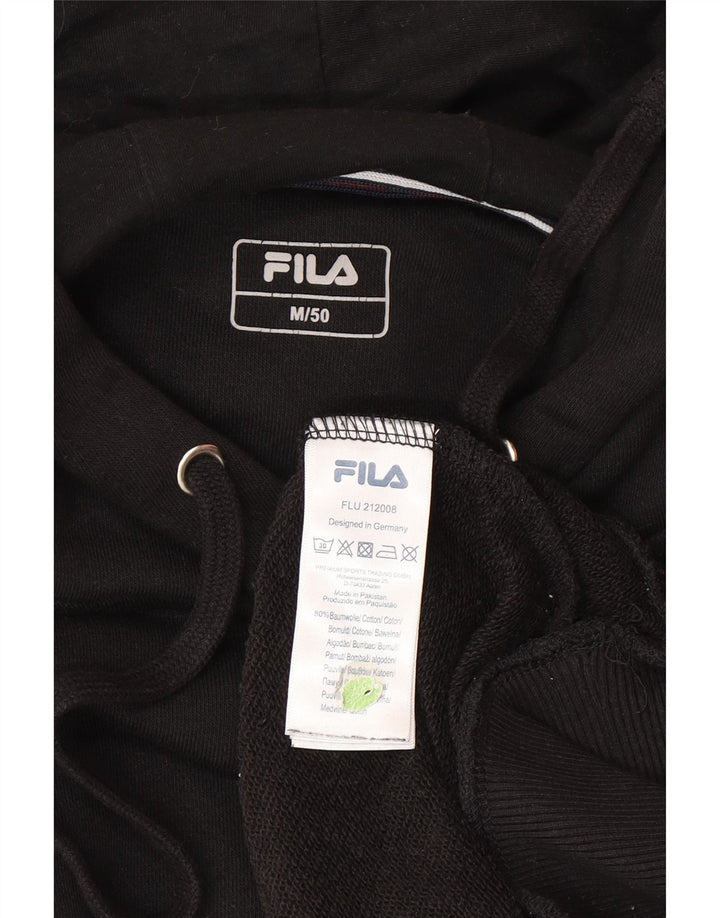 Fila Hættetrøje til mænd IT 50 Medium Sort Bomuld